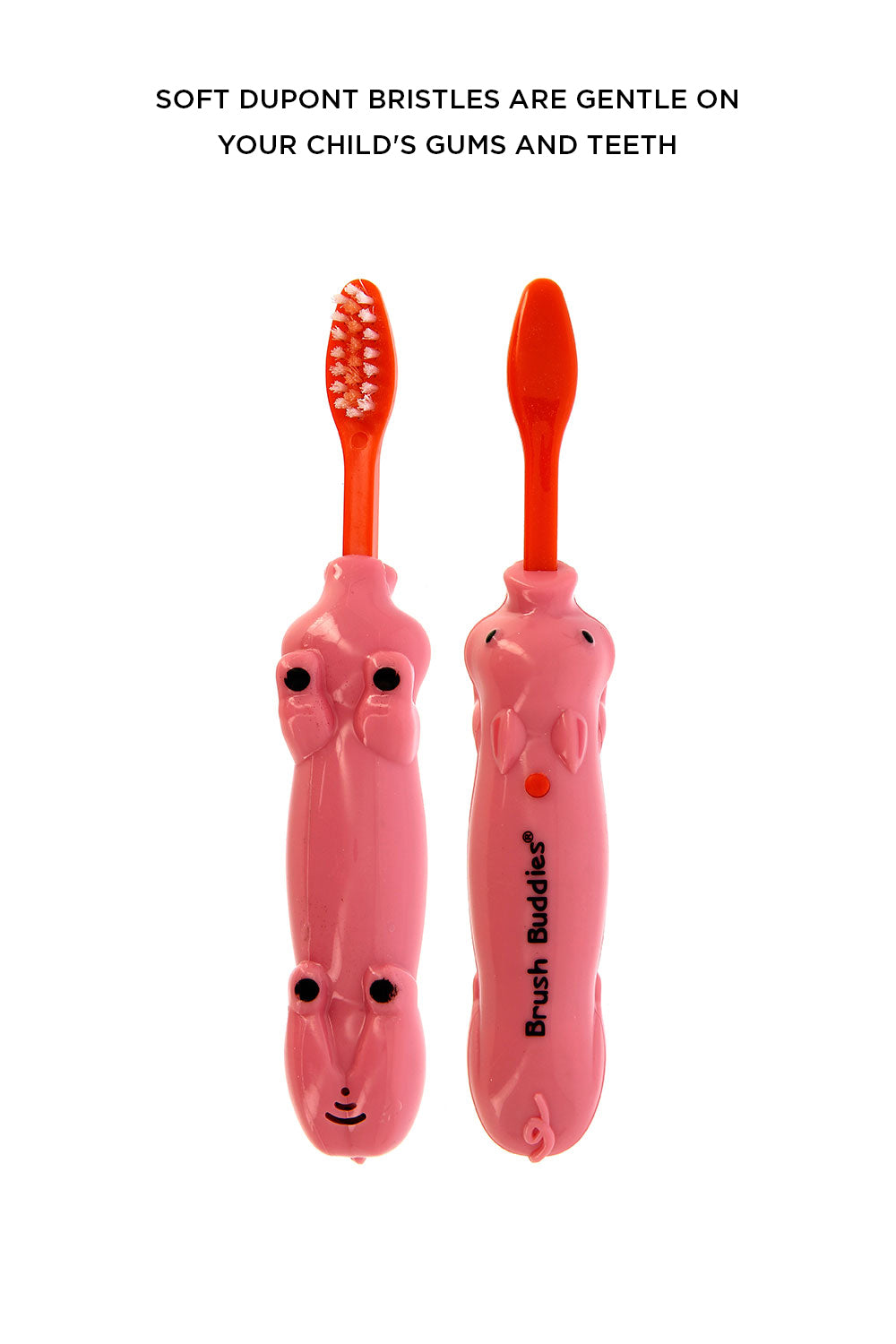 Brush Buddies Talkin Priscilla Piggles (Pig)Toothbrush- Orange