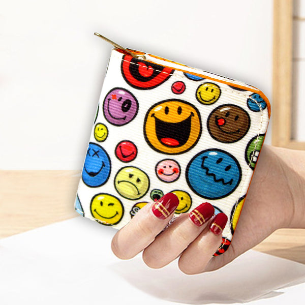 Mini Circle Round Emoji Smiley Coin Pouch Purse, Women's Fashion, Bags &  Wallets, Purses & Pouches on Carousell