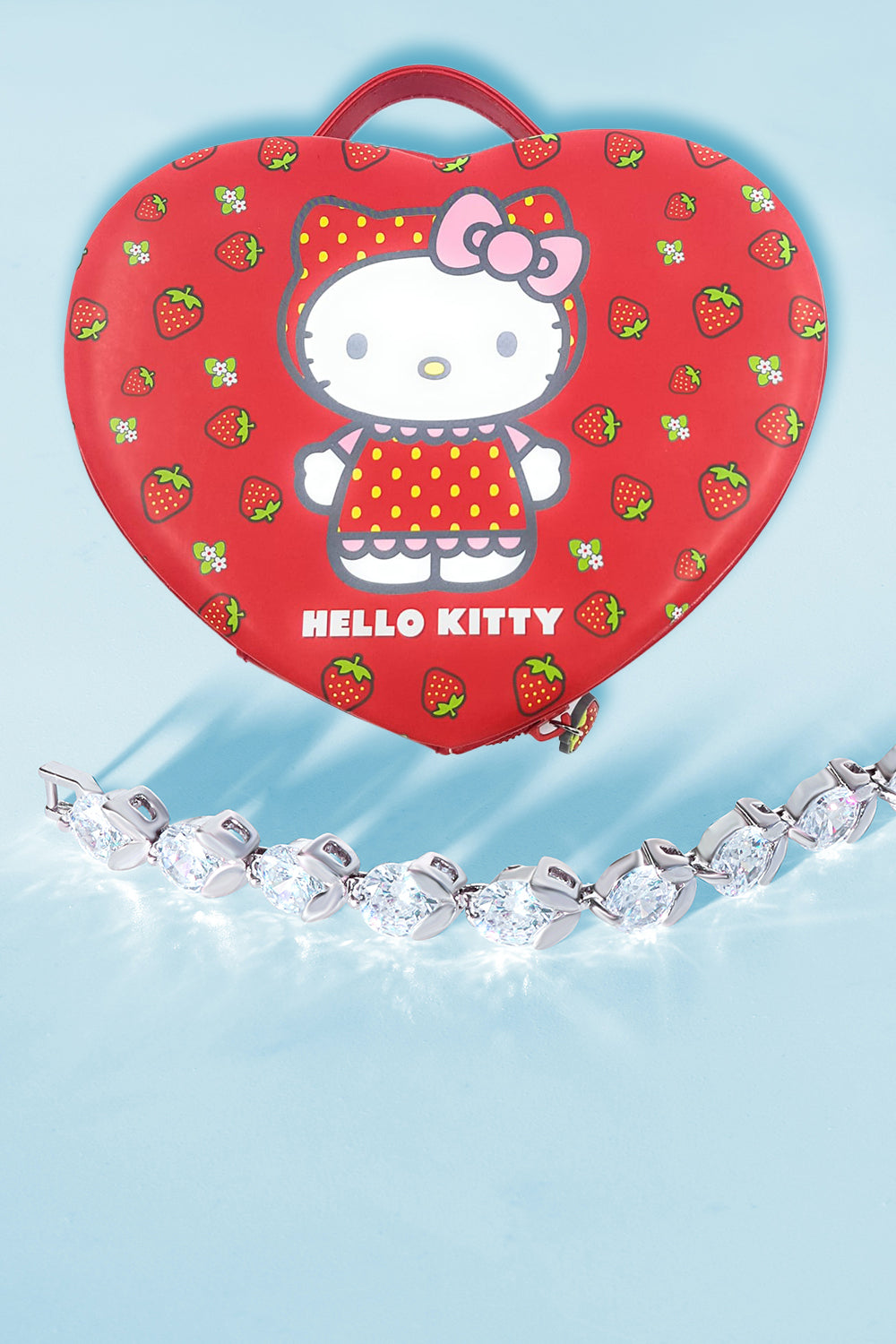 Hello Kitty Storage Box-Jewellery Box (Strawberry)